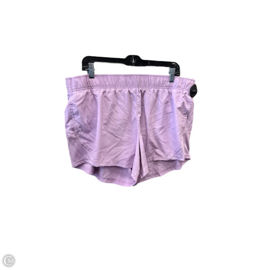 Athletic Shorts By Athletic Works In Purple, Size: Xl