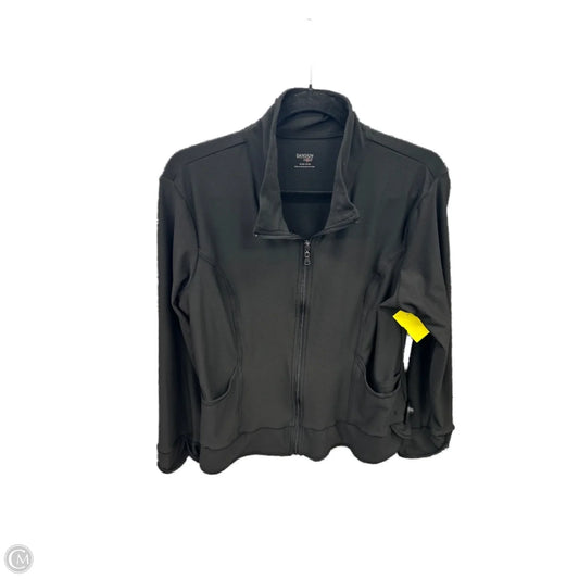 Athletic Jacket By Danskin Now In Black, Size: Xl