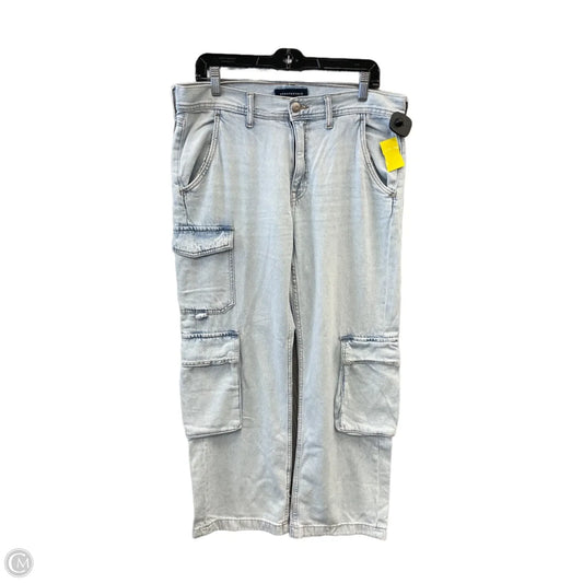 Jeans Wide Leg By Aeropostale In Blue Denim, Size: 10