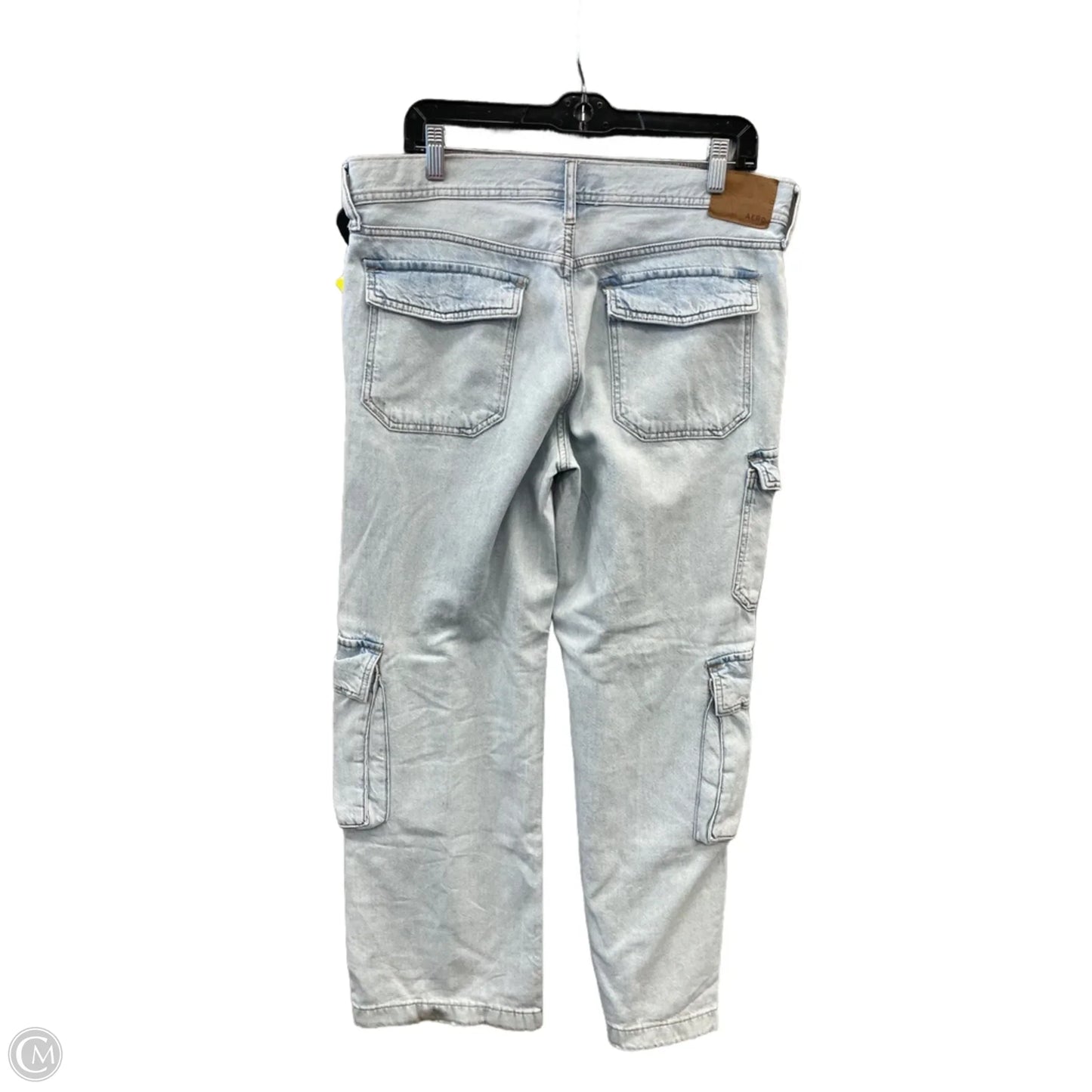 Jeans Wide Leg By Aeropostale In Blue Denim, Size: 10