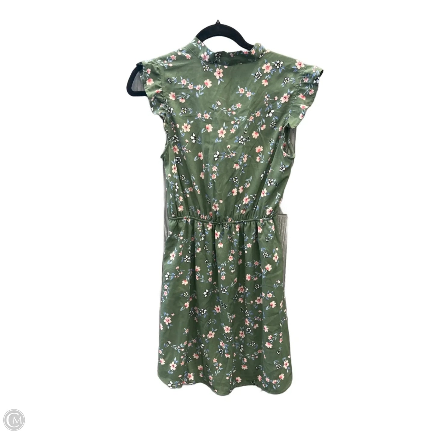 Dress Casual Short By Monteau In Green, Size: M