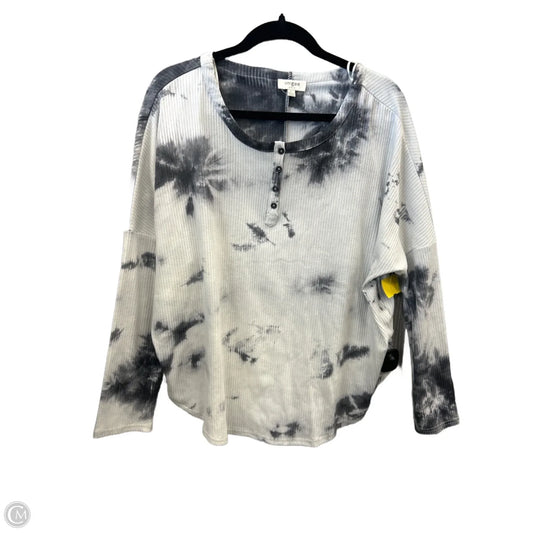 Top Long Sleeve By Umgee In Grey, Size: L