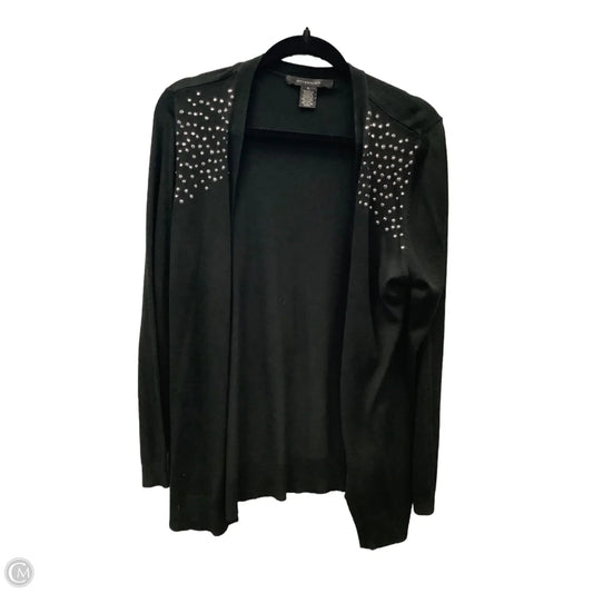 Sweater Cardigan By 89th And Madison In Black, Size: Xl