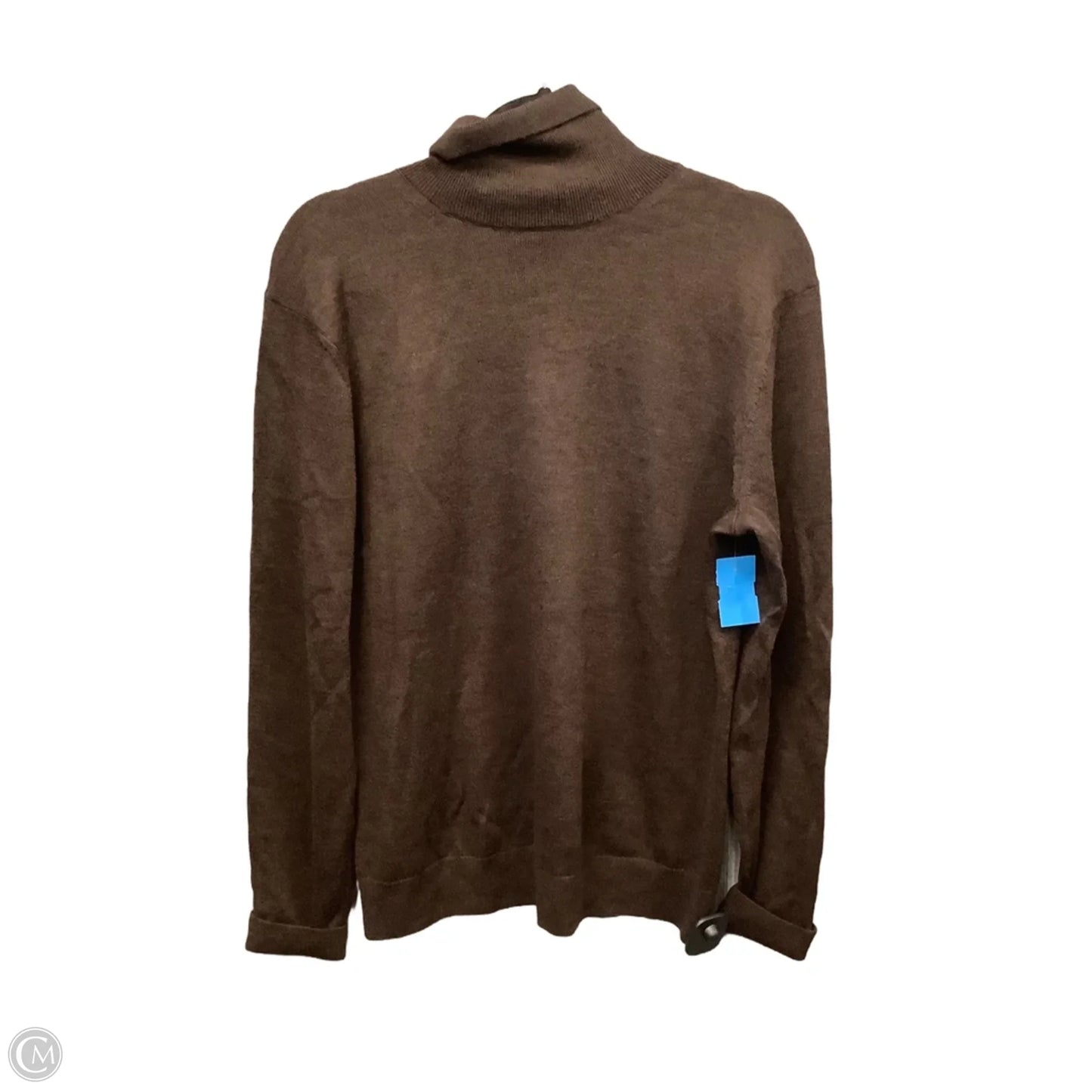 Top Long Sleeve By Banana Republic In Brown, Size: M