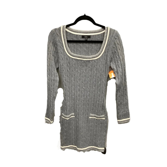 Dress Casual Short By Lulus In Grey, Size: S