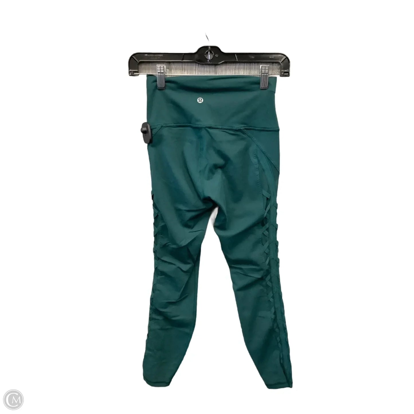 Athletic Leggings By Lululemon In Green, Size: S