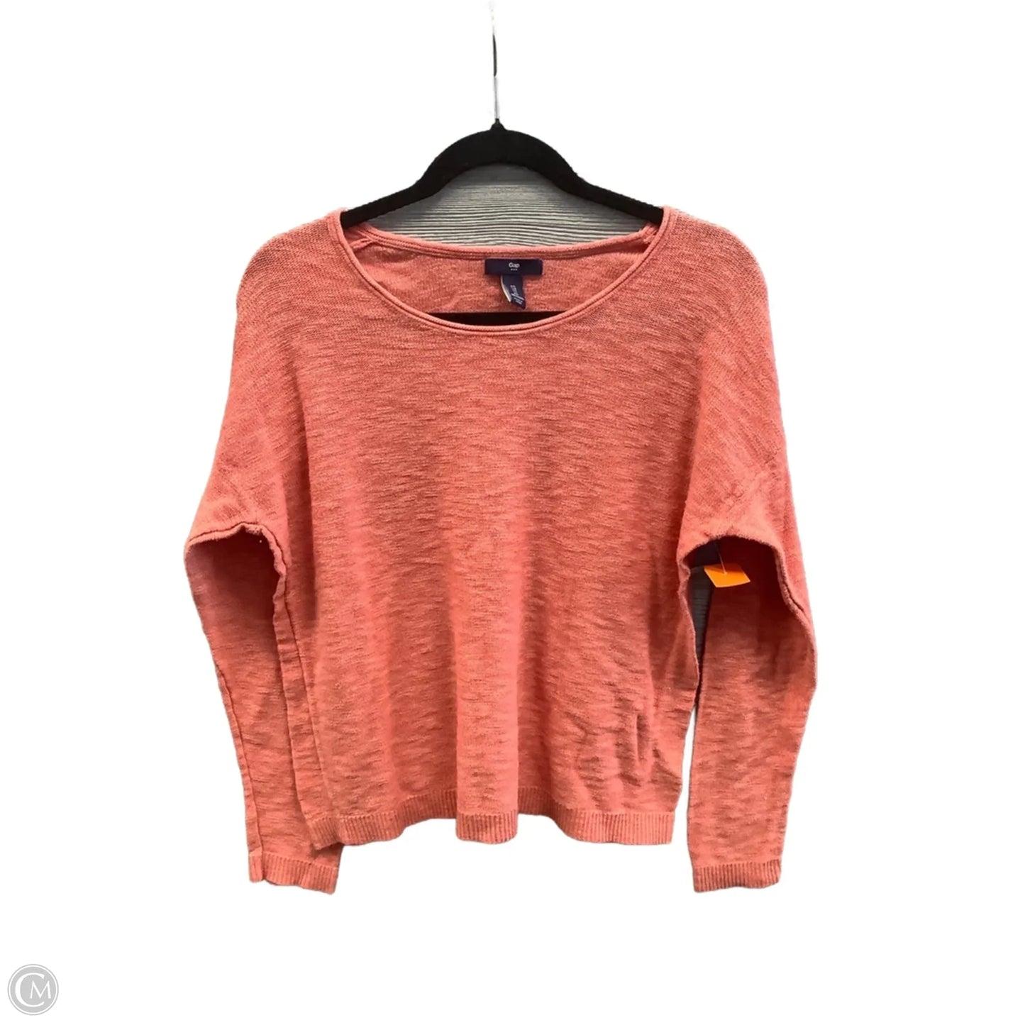 Top Long Sleeve By Gap In Coral, Size: L