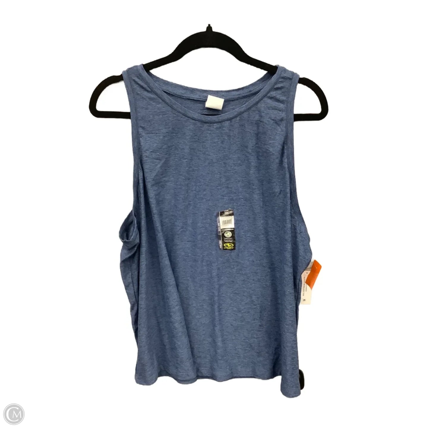 Athletic Tank Top By Athletic Works In Blue, Size: 2x