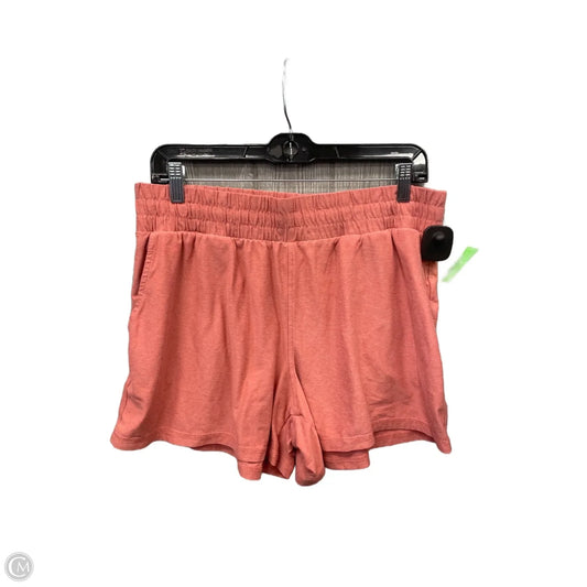 Athletic Shorts By Athletic Works In Orange, Size: L