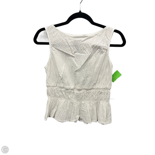 Top Sleeveless By A New Day In White, Size: S