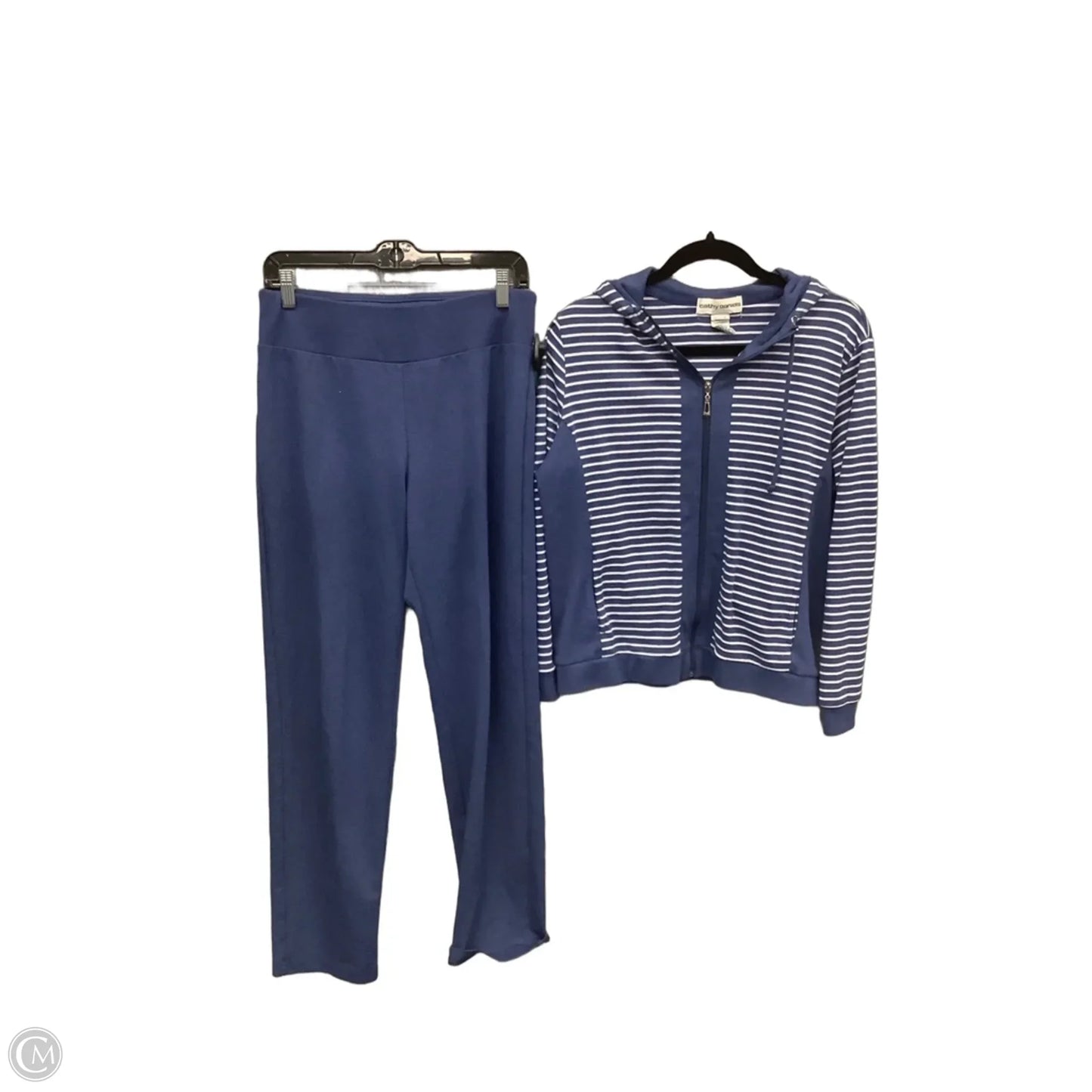 Lounge Set Pants By Cathy Daniels In Blue, Size: M