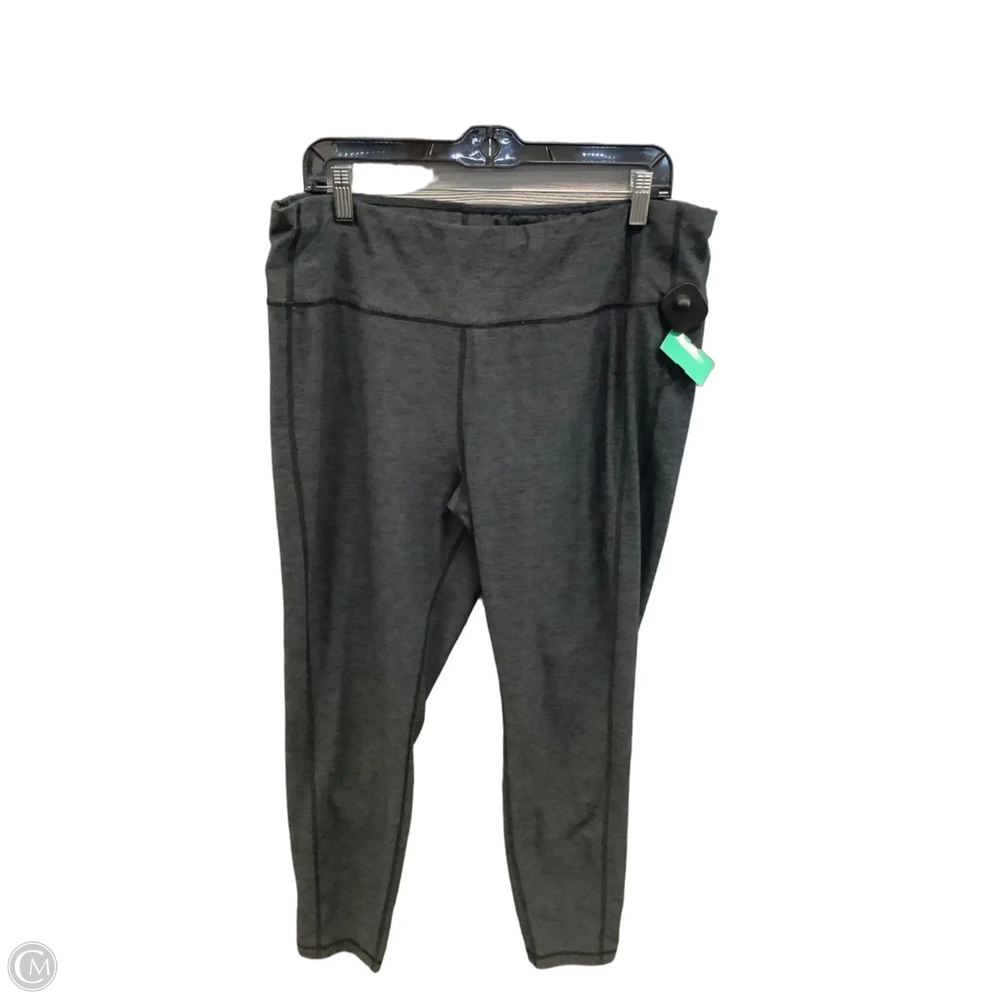 Athletic Leggings By Avia In Grey, Size: Xl