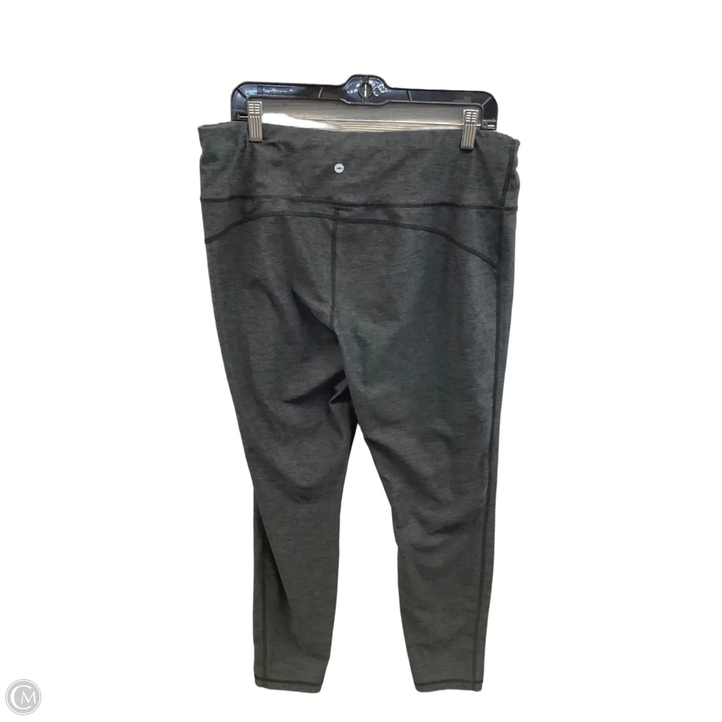 Athletic Leggings By Avia In Grey, Size: Xl