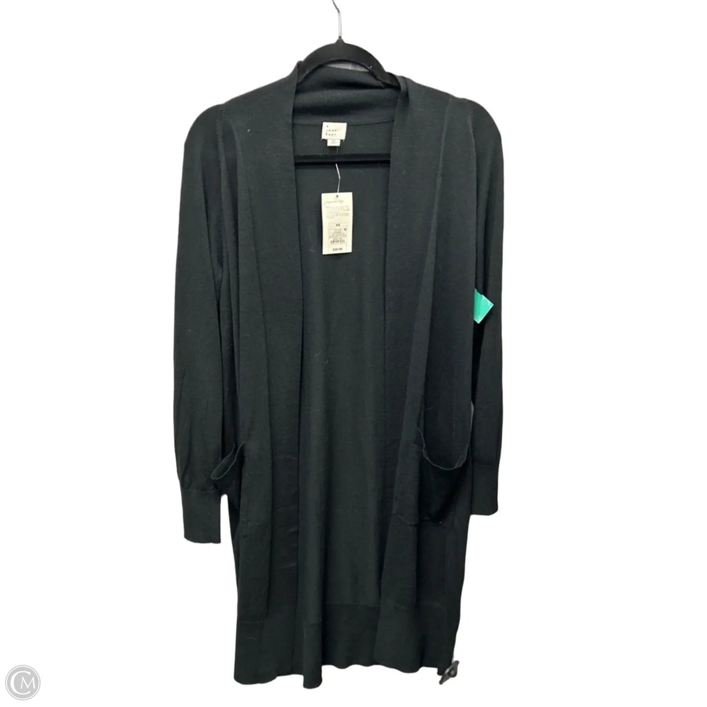 Cardigan By A New Day In Black, Size: Xs