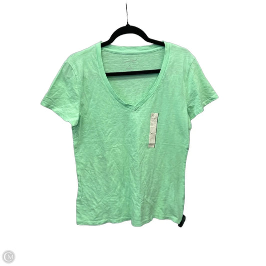 Top Short Sleeve Basic By Universal Thread In Green, Size: M