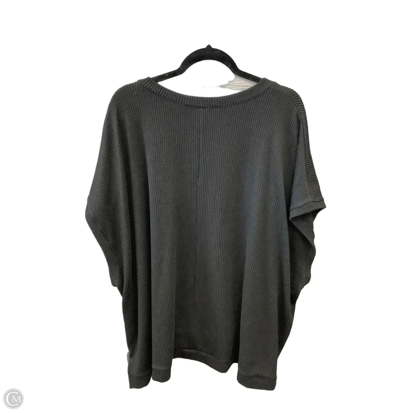 Top Short Sleeve By Three Bird Nest In Black, Size: Xxl