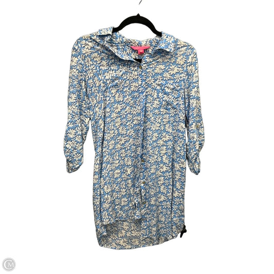 Dress Designer By Lilly Pulitzer In Blue, Size: Xs