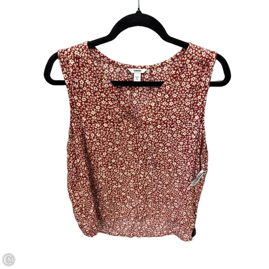 Top Sleeveless By Sonoma In Brown, Size: Xl
