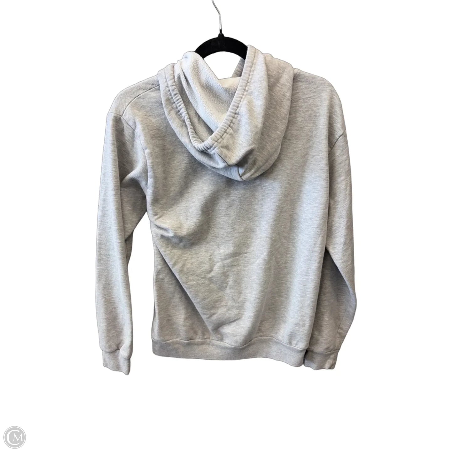 Sweatshirt Hoodie By Disney In Grey, Size: M