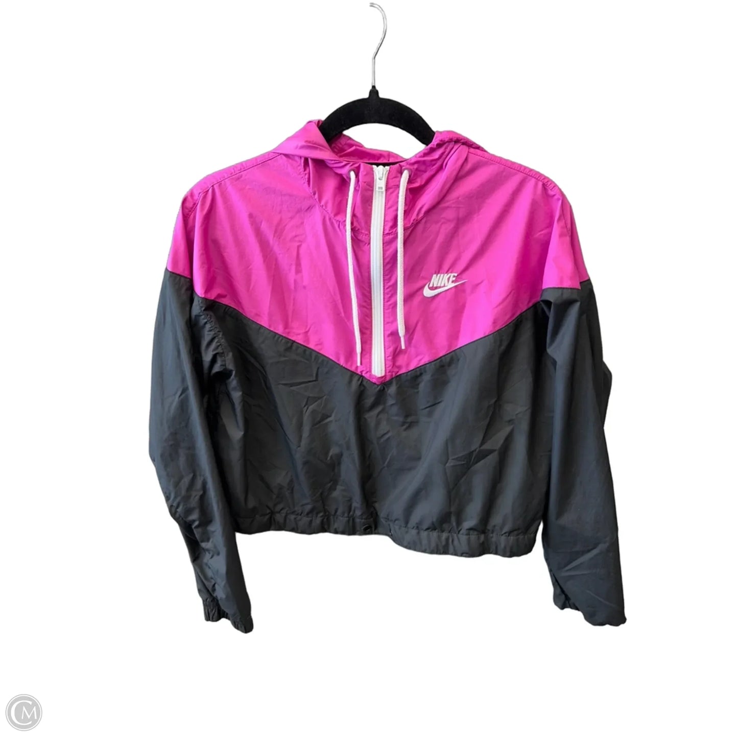 Jacket Windbreaker By Nike Apparel In Pink, Size: Xs