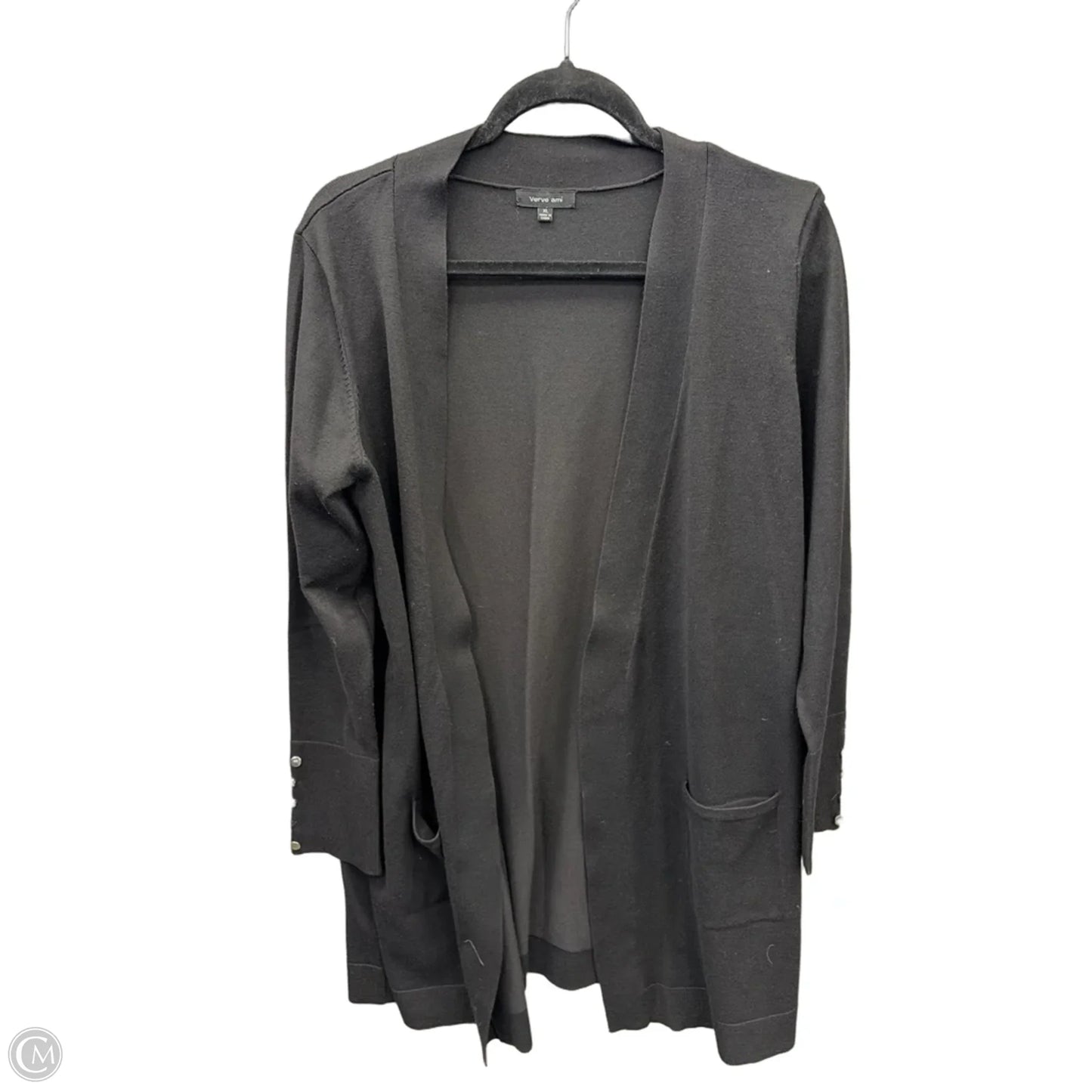 Sweater Cardigan By Verve Ami In Black, Size: Xl