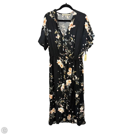 Dress Casual Maxi By Liberty Love In Black, Size: 2x