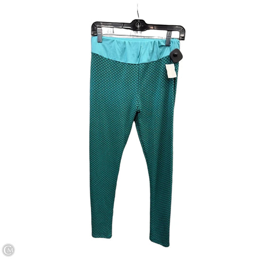 Athletic Leggings By Cmf In Teal, Size: Xl