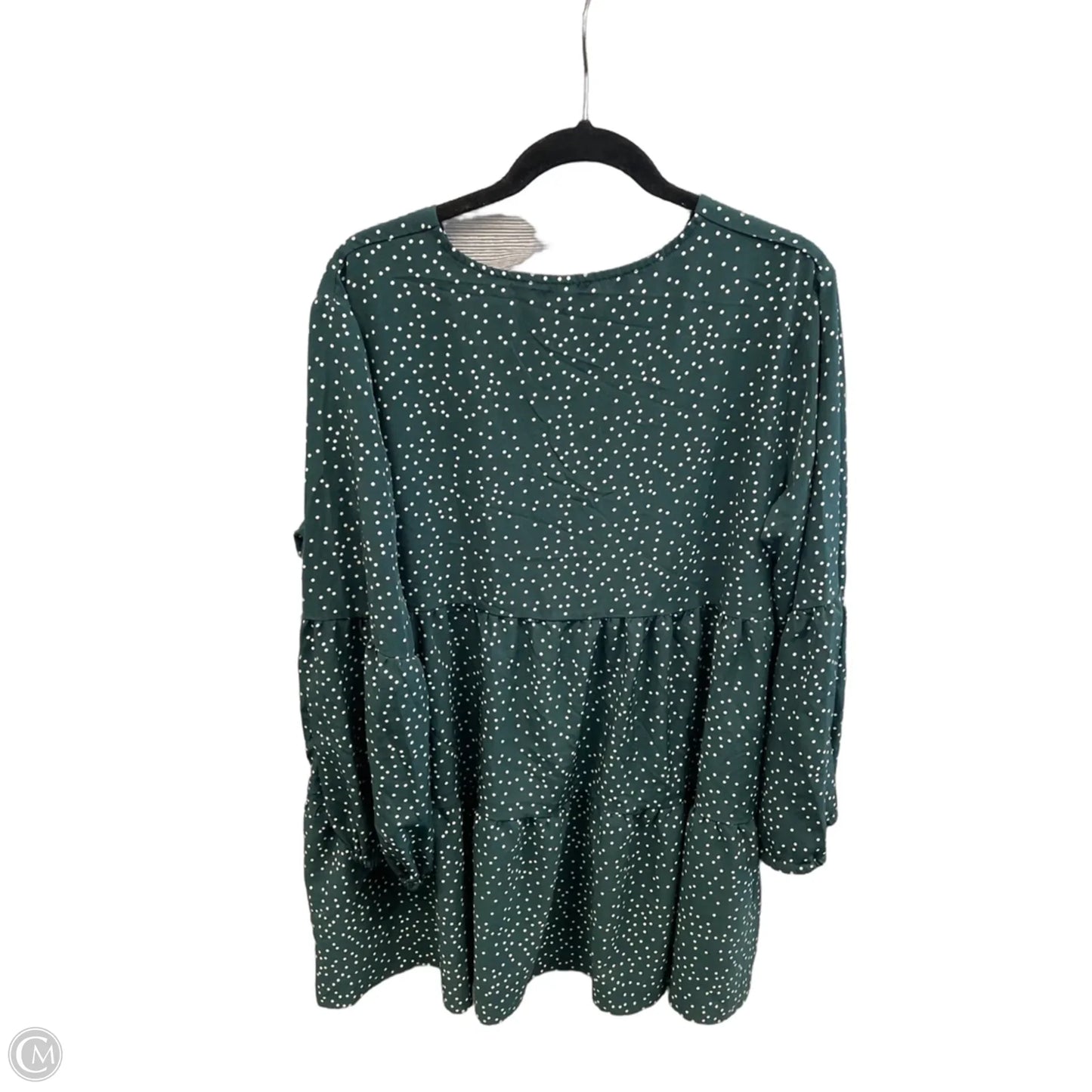 Dress Casual Short By Cmf In Green, Size: 2x