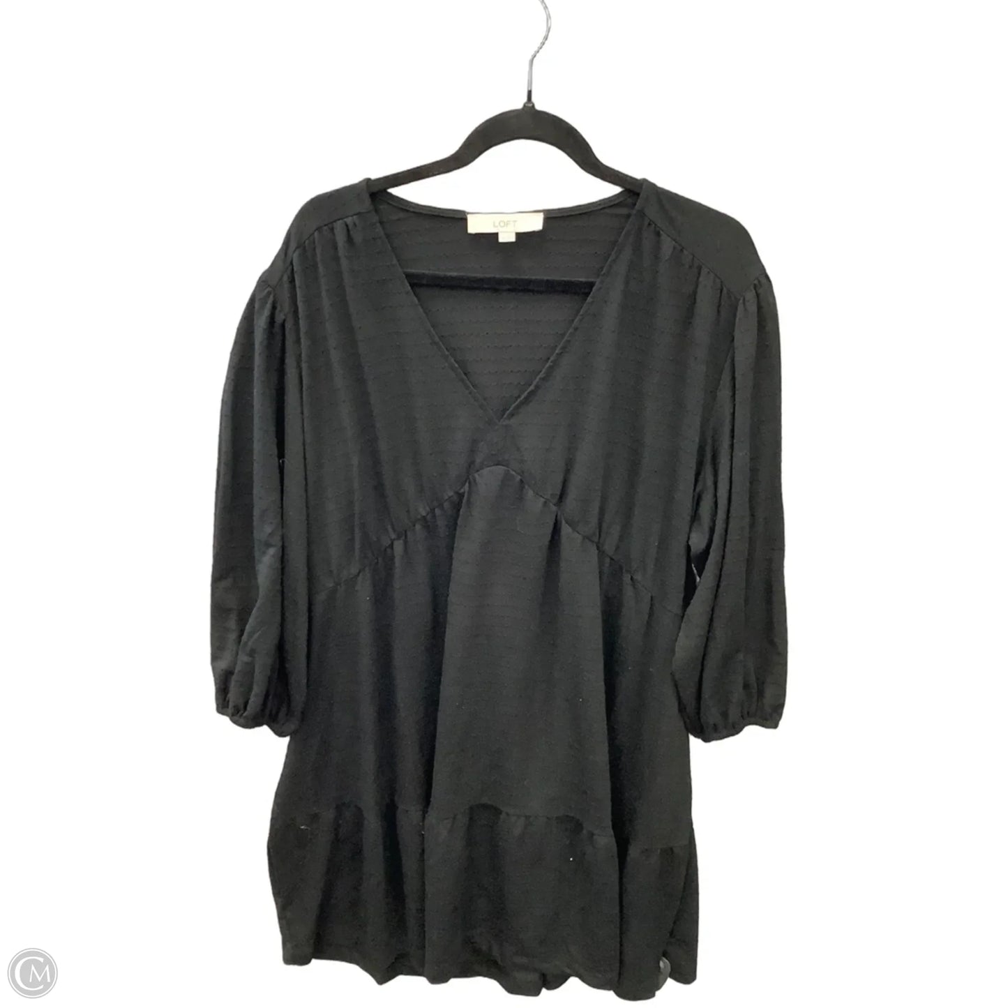 Dress Casual Short By Loft In Black, Size: Xxl