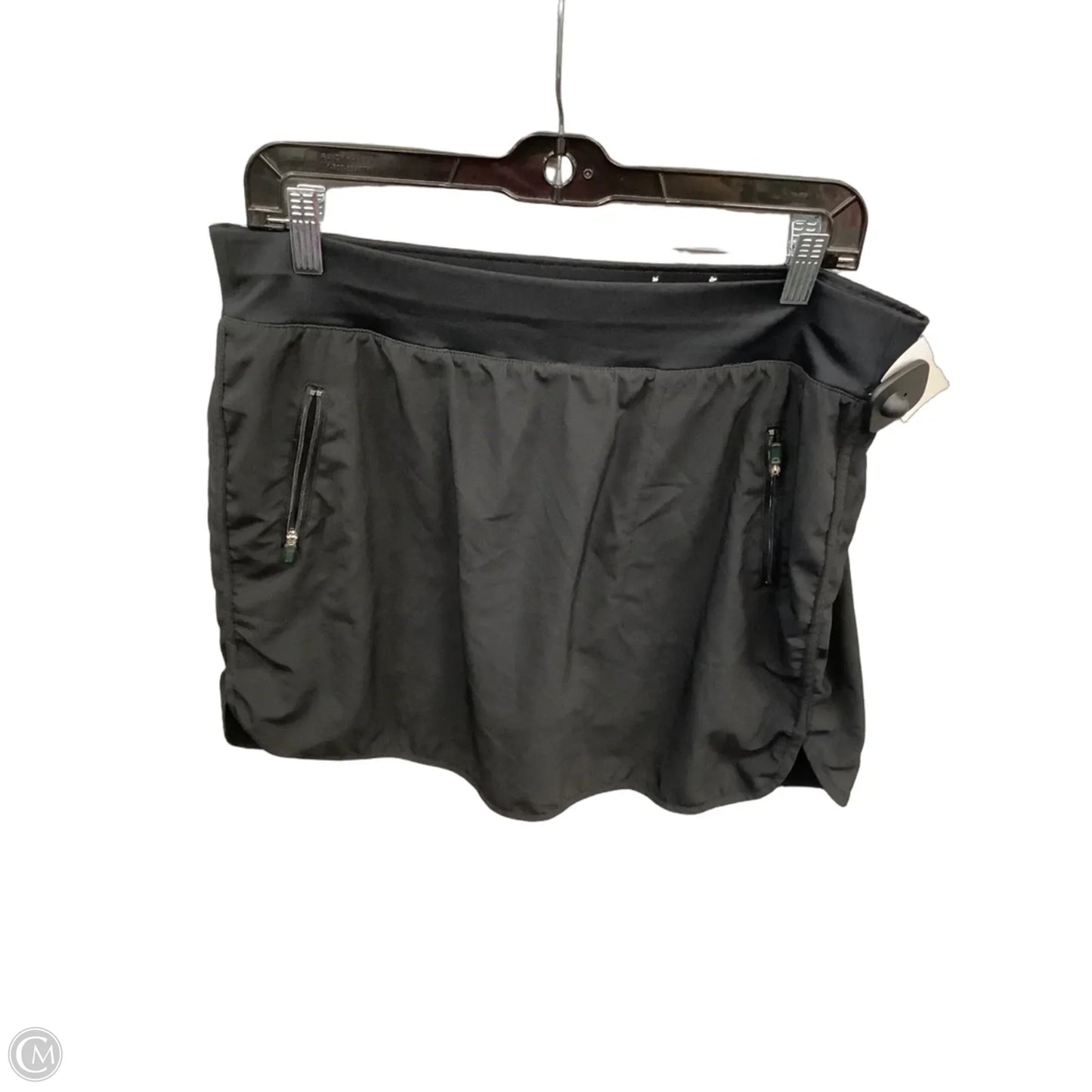 Athletic Skort By Tek Gear In Black, Size: L