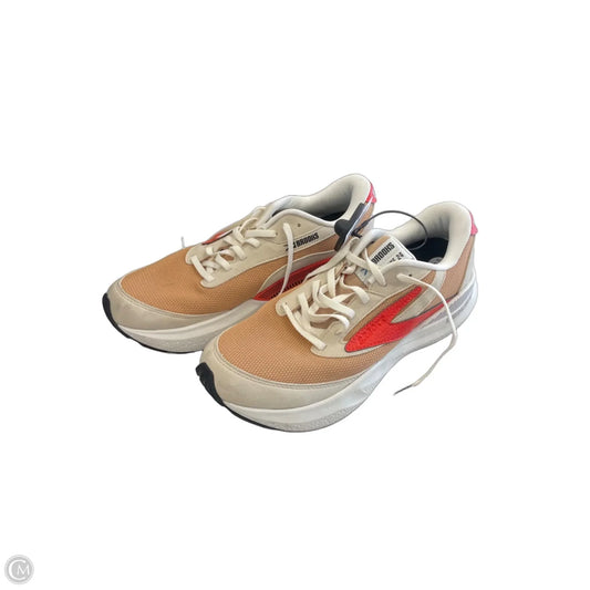 Shoes Athletic By Brooks In Tan, Size: 11