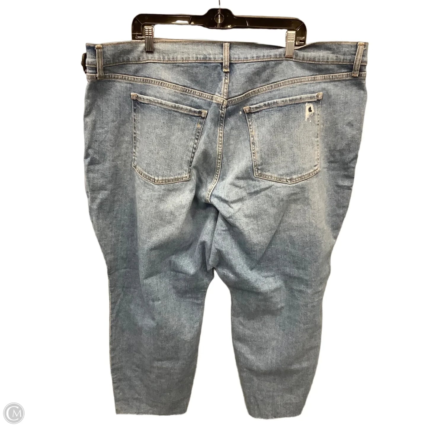Jeans Straight By Old Navy In Blue Denim, Size: 26