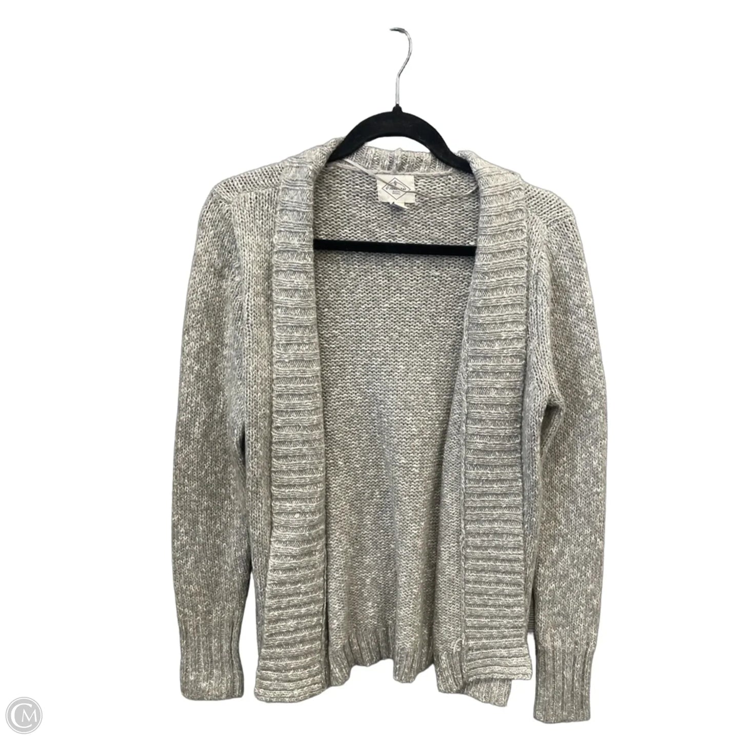 Sweater Cardigan By St Johns Bay In Grey, Size: S
