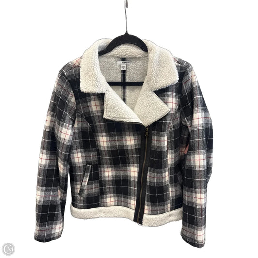 Coat Other By Sonoma In Plaid Pattern, Size: M