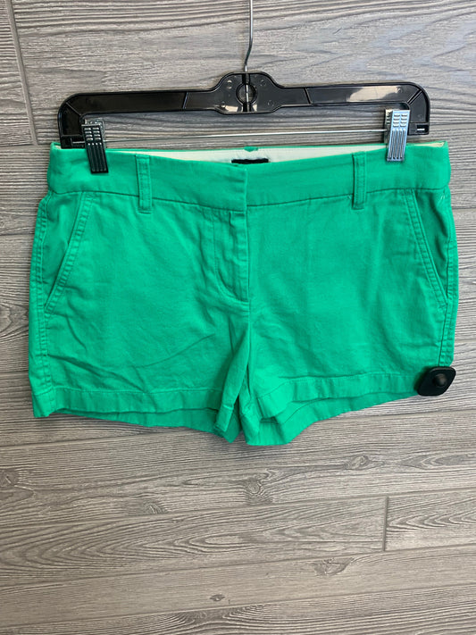 Green Shorts J Crew O, Size 4