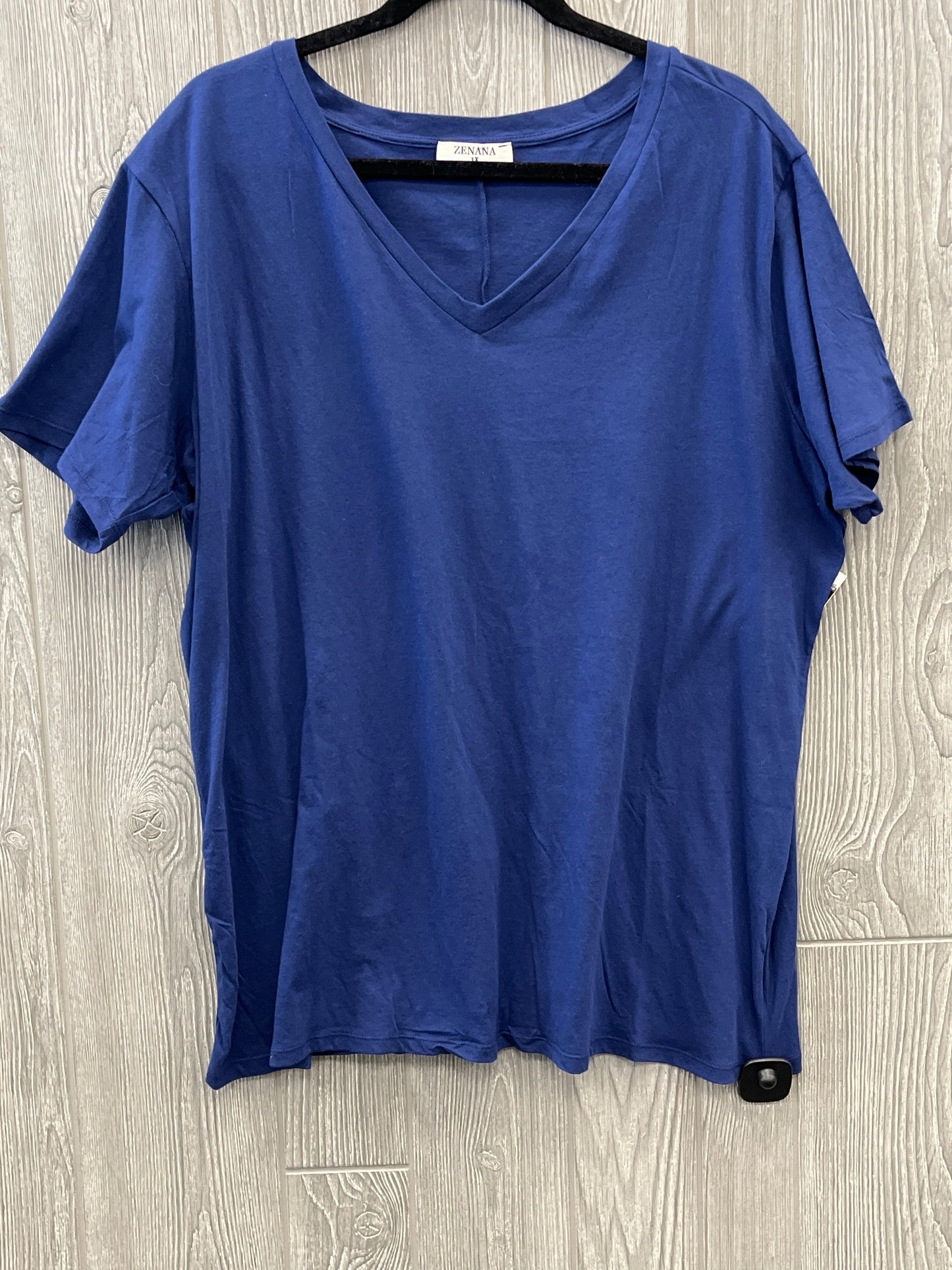 Top Short Sleeve Basic By Zenana Outfitters  Size: 1x