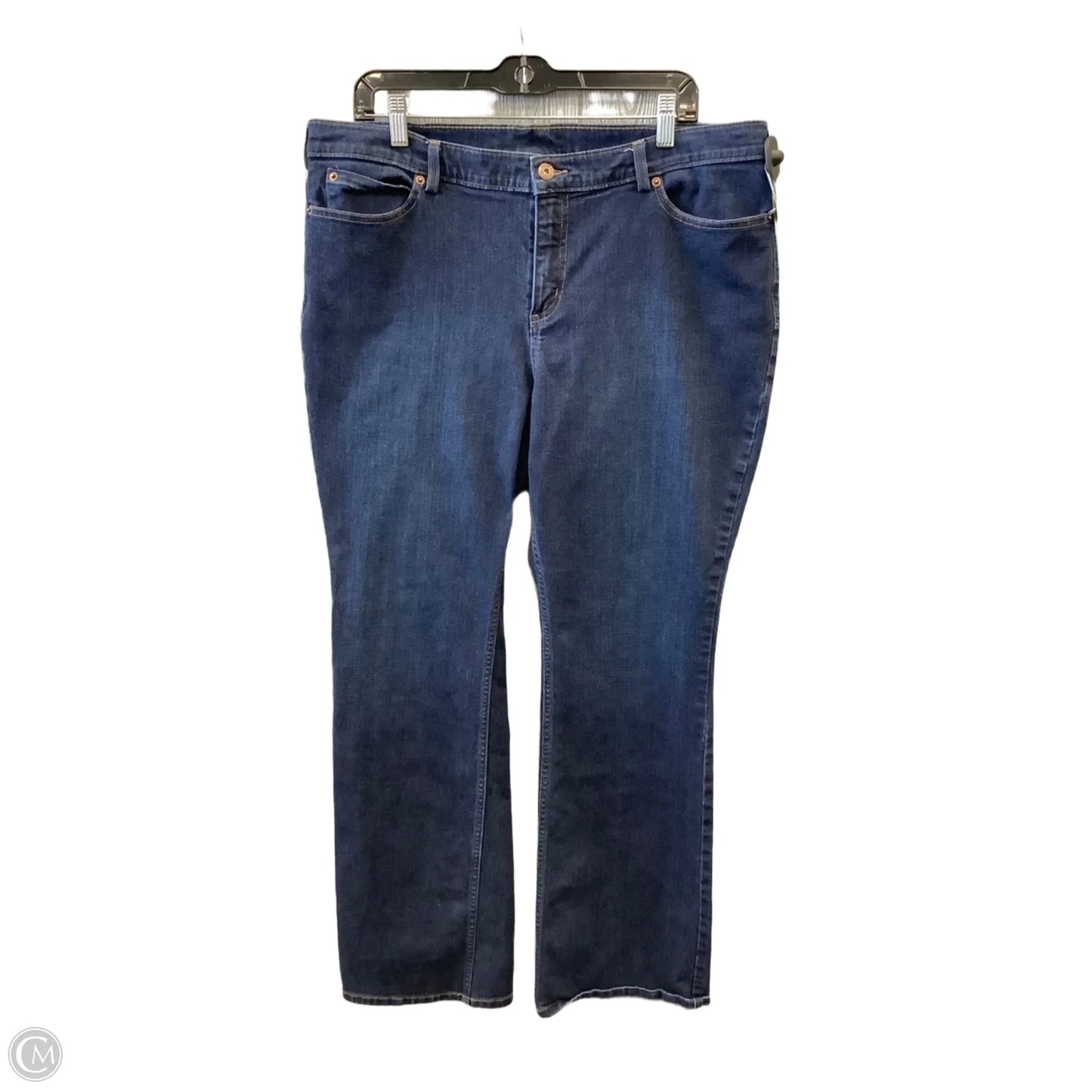 Jeans Boot Cut By Duluth Trading In Blue, Size: 18