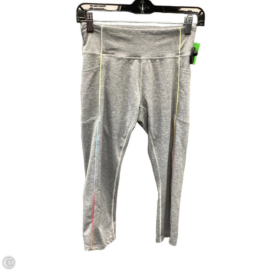 Athletic Capris By Tek Gear In Grey, Size: S