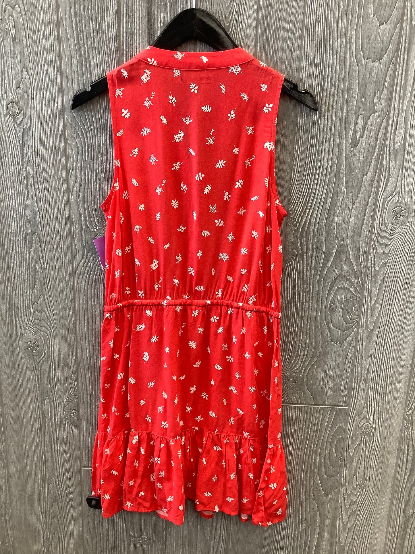 Red Dress Casual Midi Gap, Size Xs