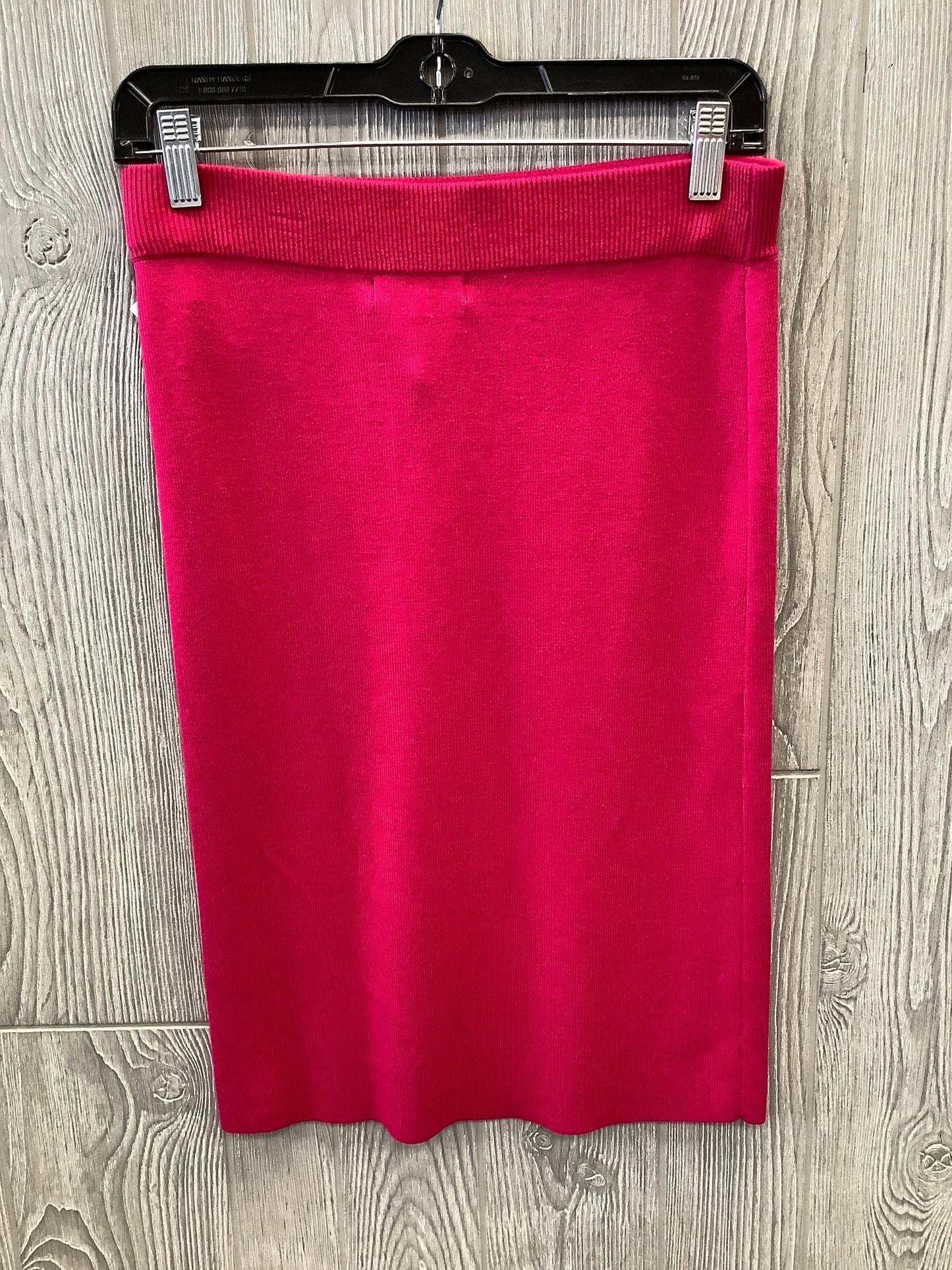 Skirt Midi By Banana Republic In Red, Size: Xs