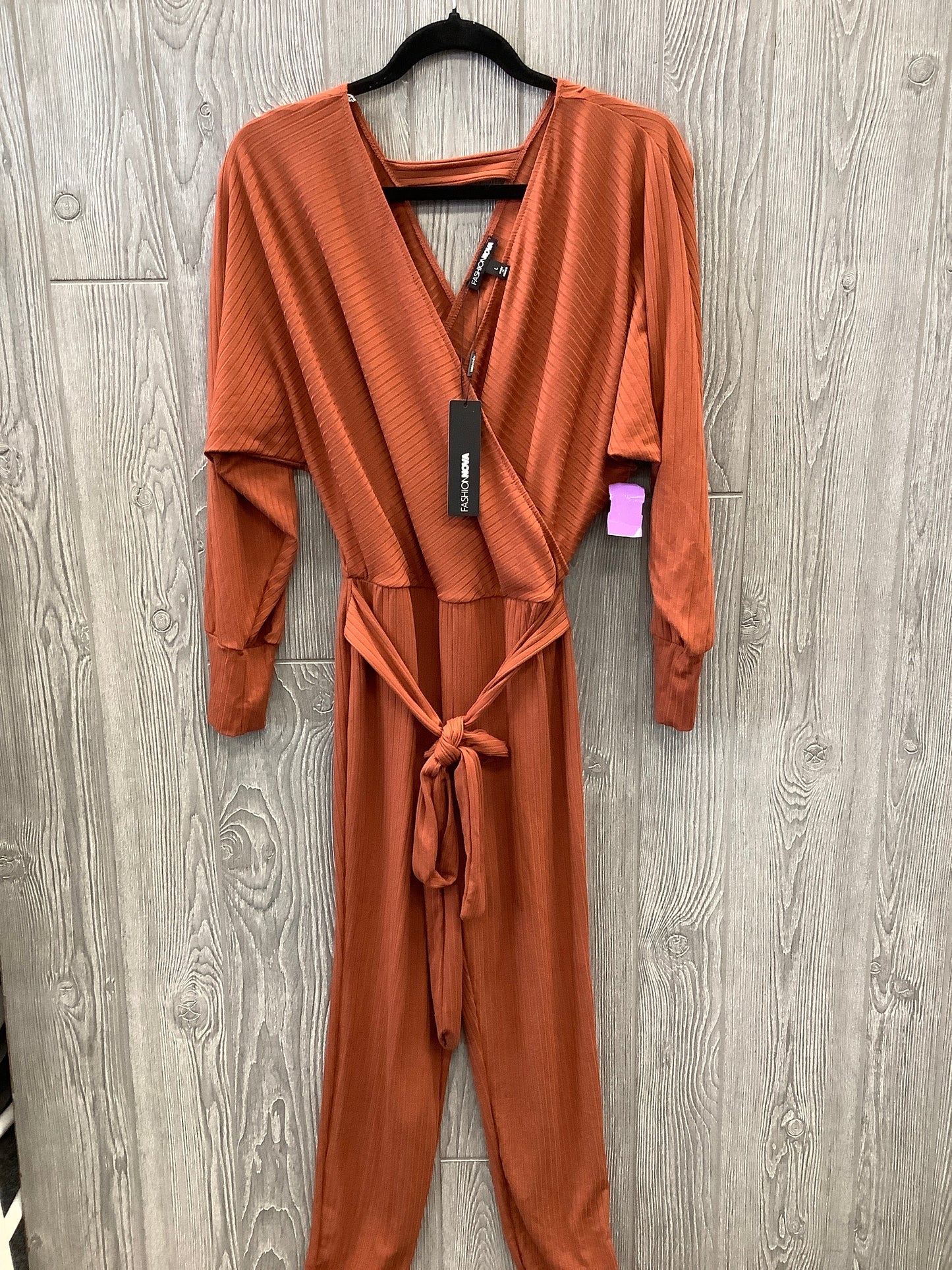 Jumpsuit By Fashion Nova In Orange, Size: L