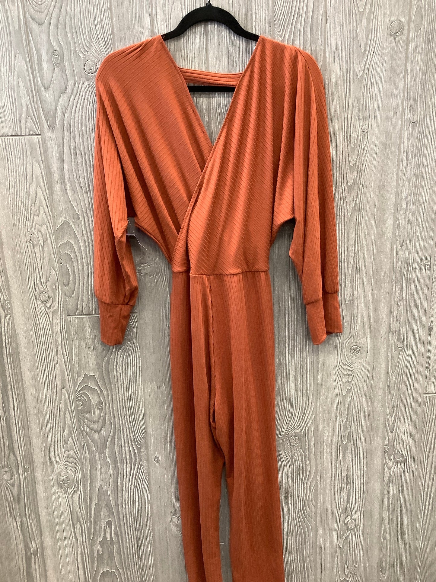 Jumpsuit By Fashion Nova In Orange, Size: L