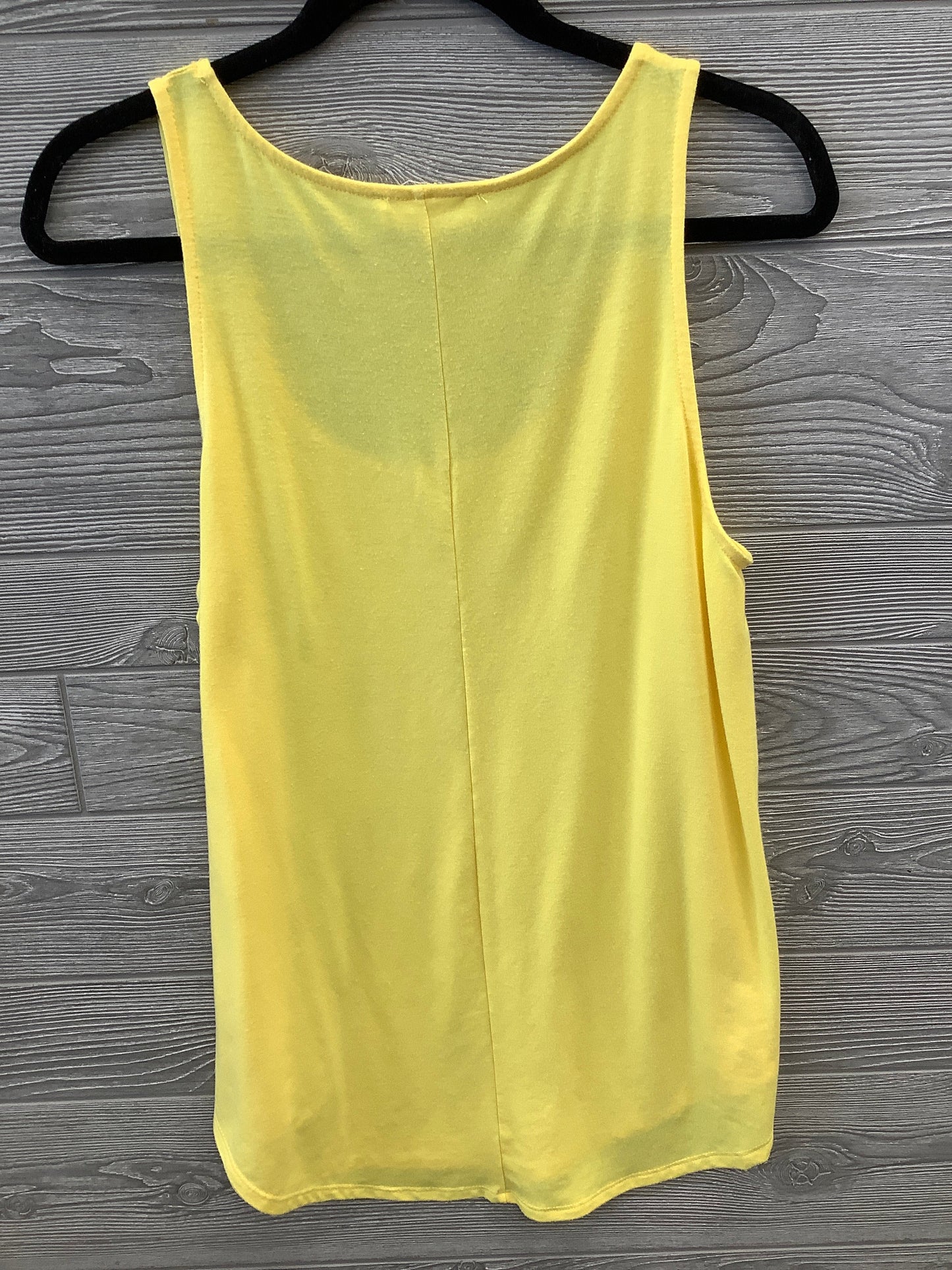 Top Sleeveless By Zenana Outfitters In Yellow, Size: L