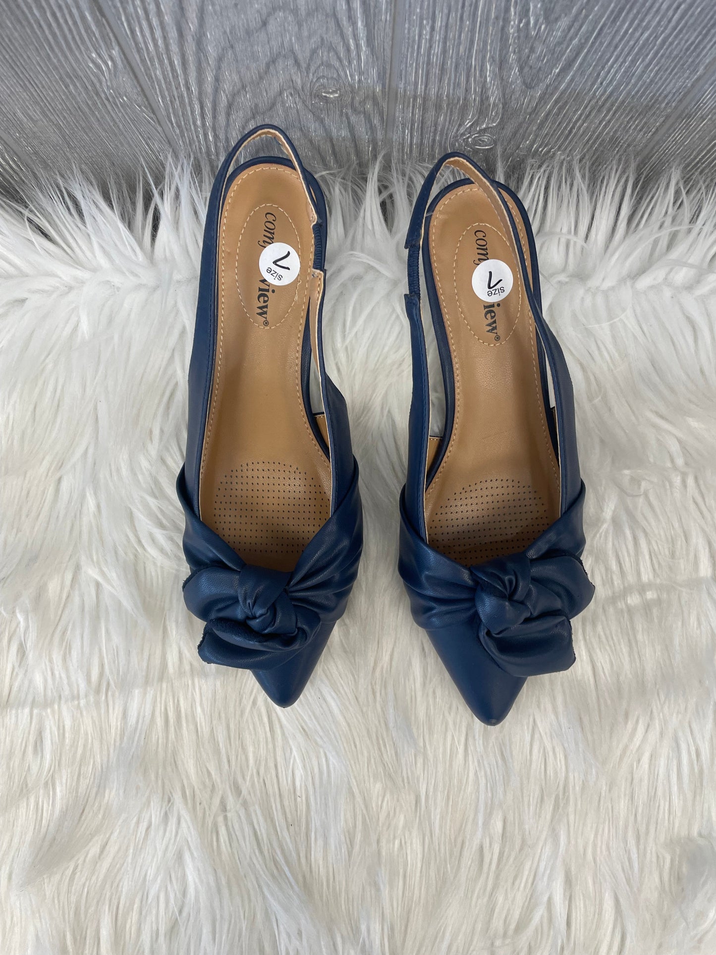 Blue Shoes Heels Stiletto Clothes Mentor, Size 7