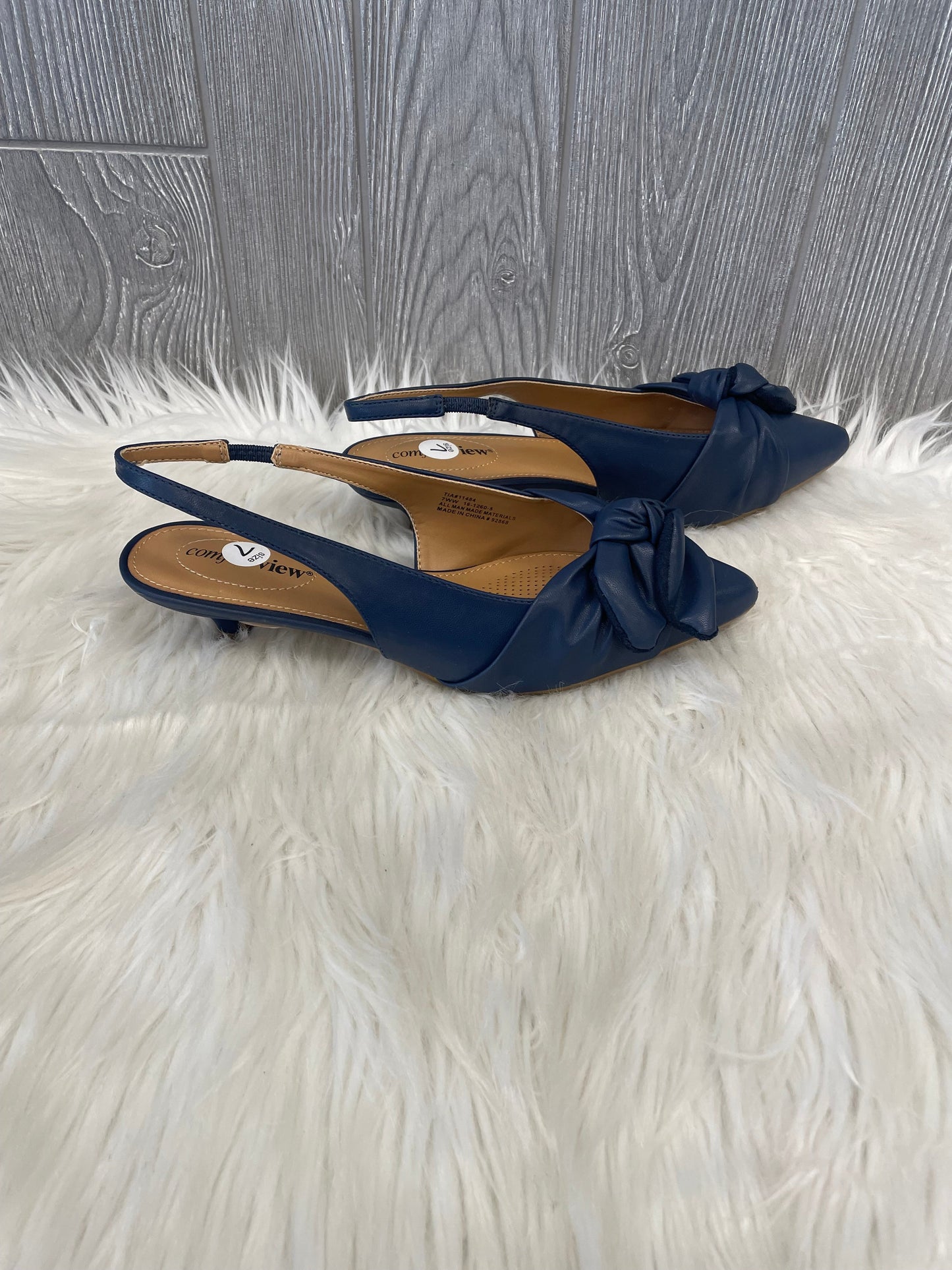 Blue Shoes Heels Stiletto Clothes Mentor, Size 7