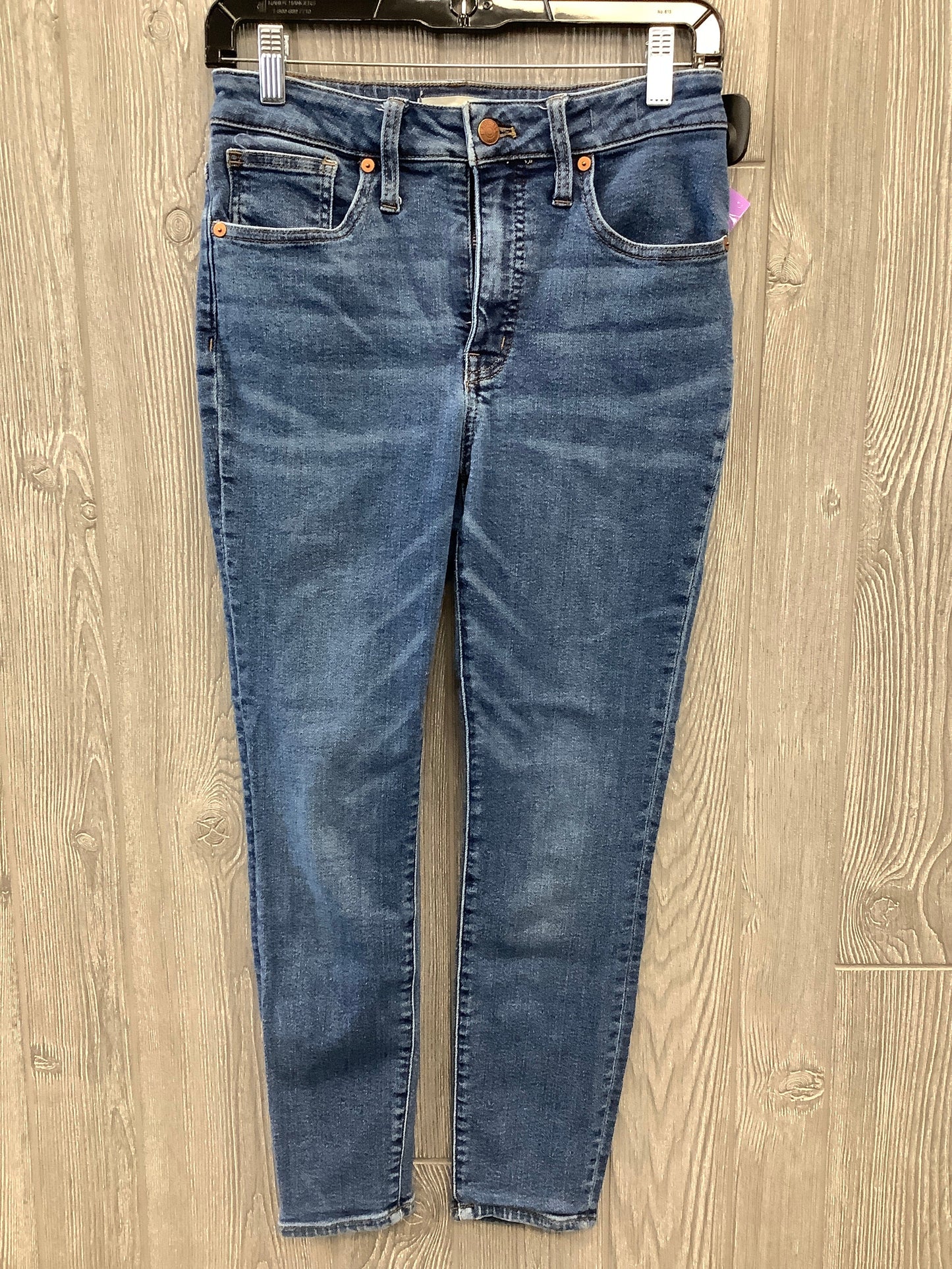 Blue Denim Jeans Skinny Madewell, Size 2