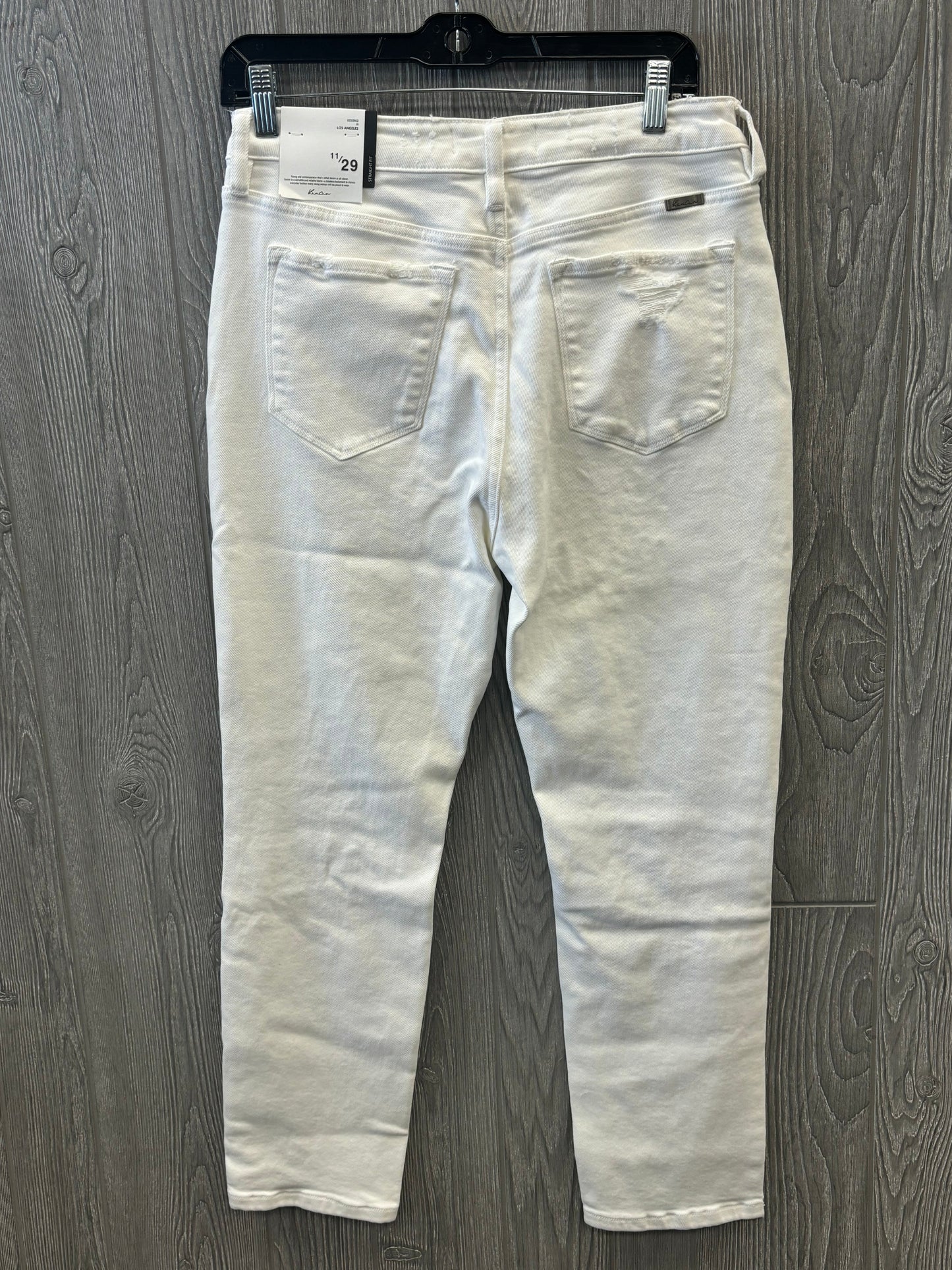 White Denim Jeans Skinny Kancan, Size 8