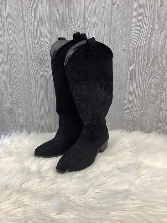 Black Boots Western Clothes Mentor, Size 6
