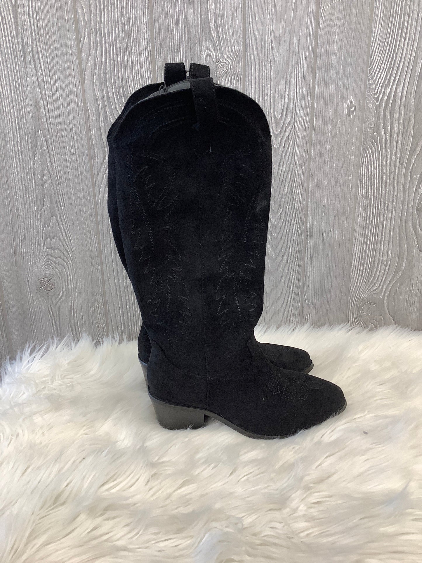 Black Boots Western Clothes Mentor, Size 6