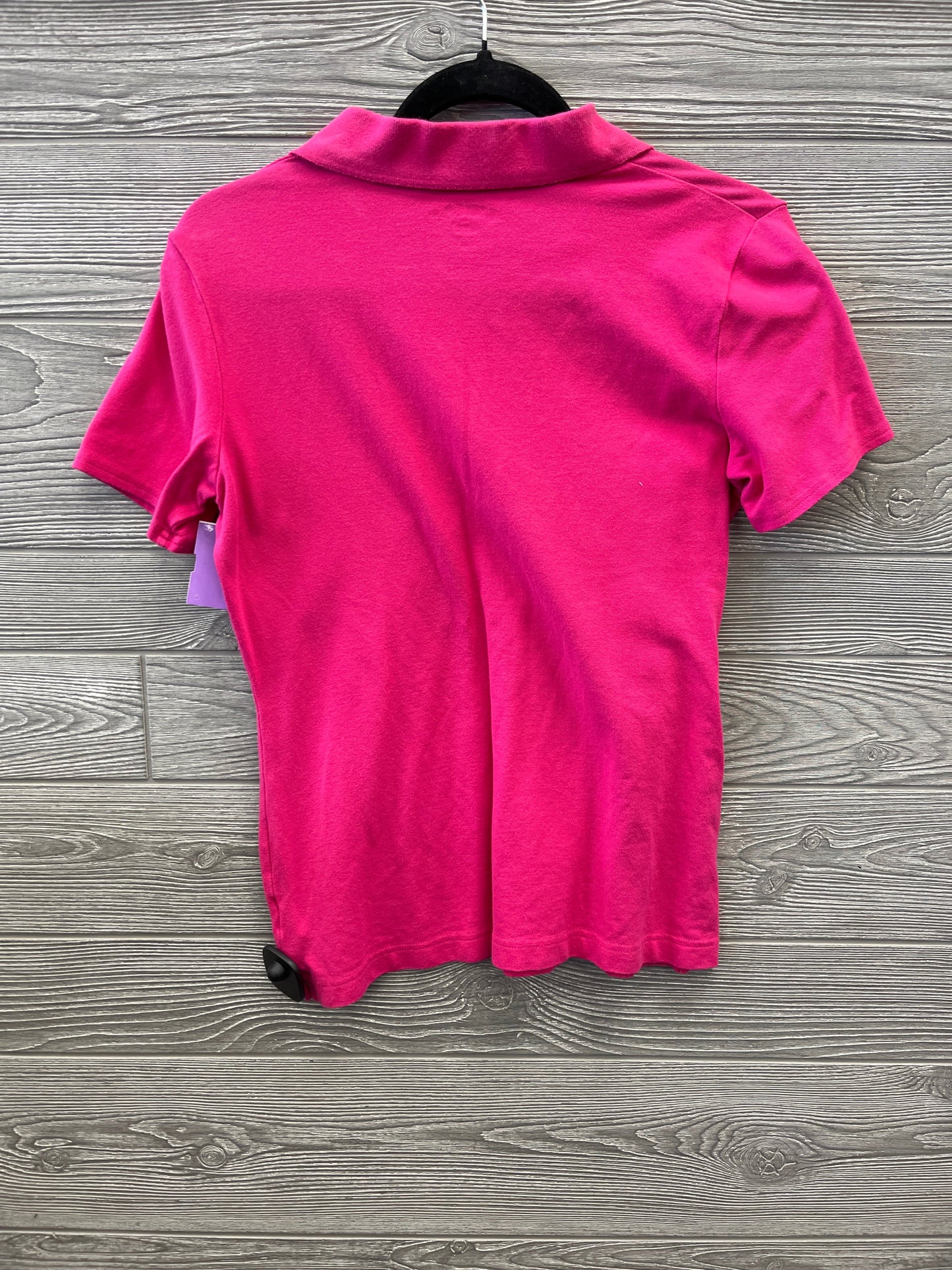 Top Short Sleeve By Lee In Pink, Size: S